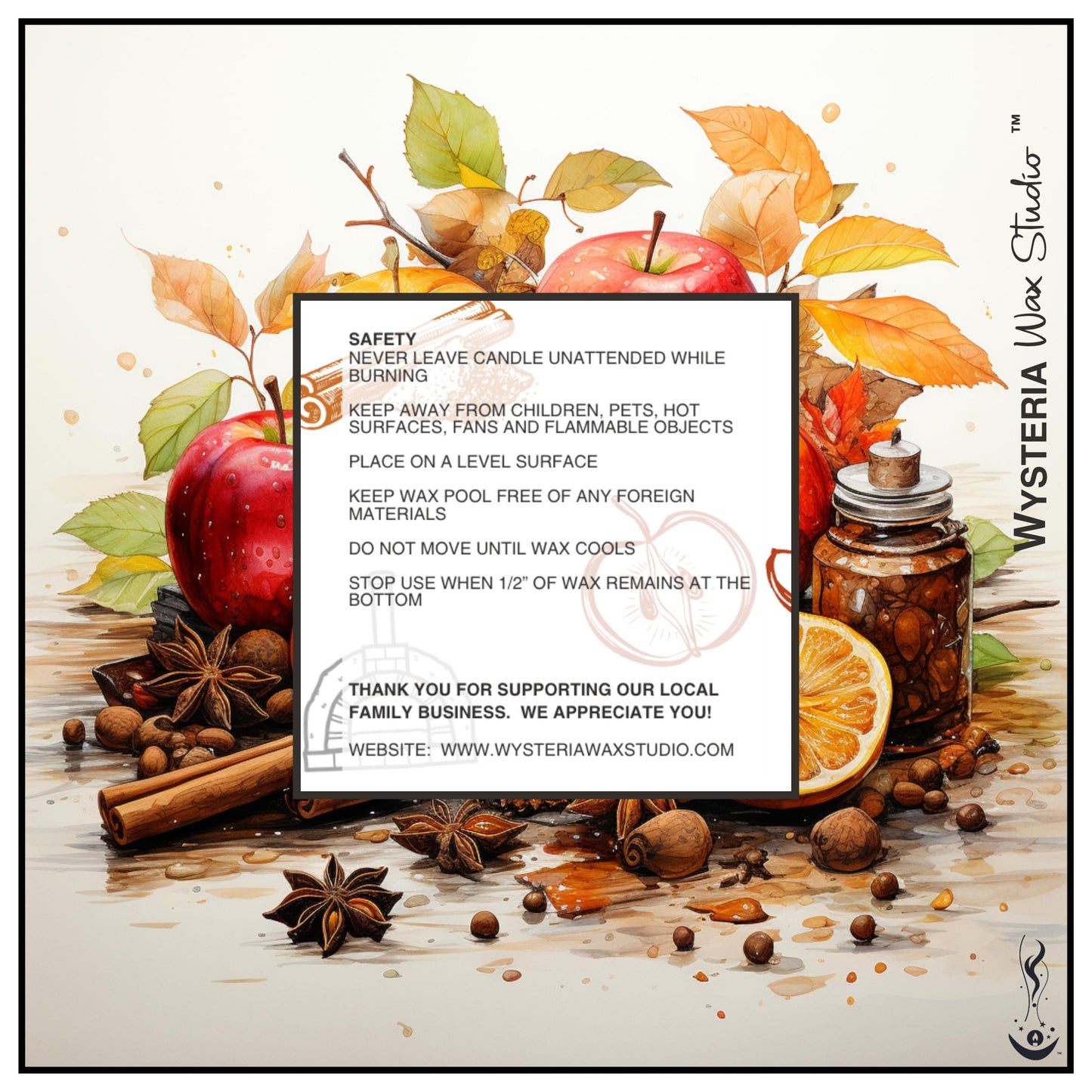 Cinnamon Baked Apples • 7oz Candle