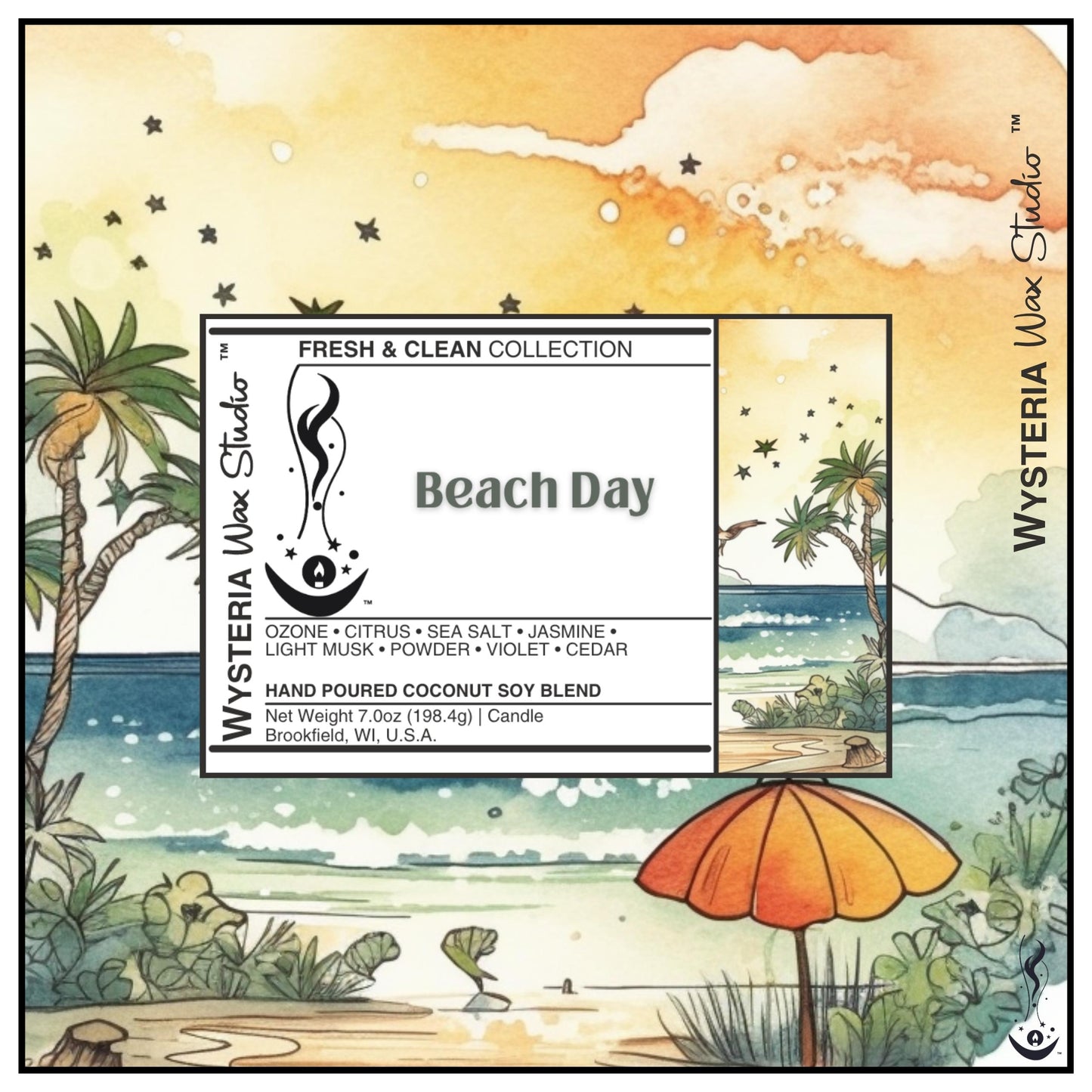 Beach Day • 7oz Candle