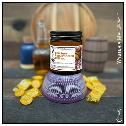 Bourbon Butterscotch Delight • 7oz Candle