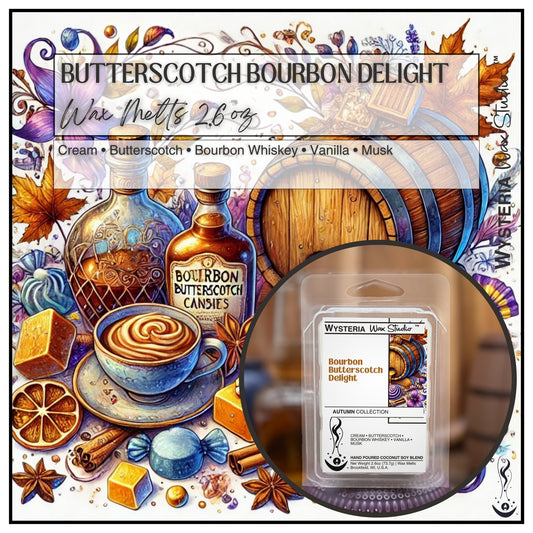 Bourbon Butterscotch Deligh • 2.6oz Melts