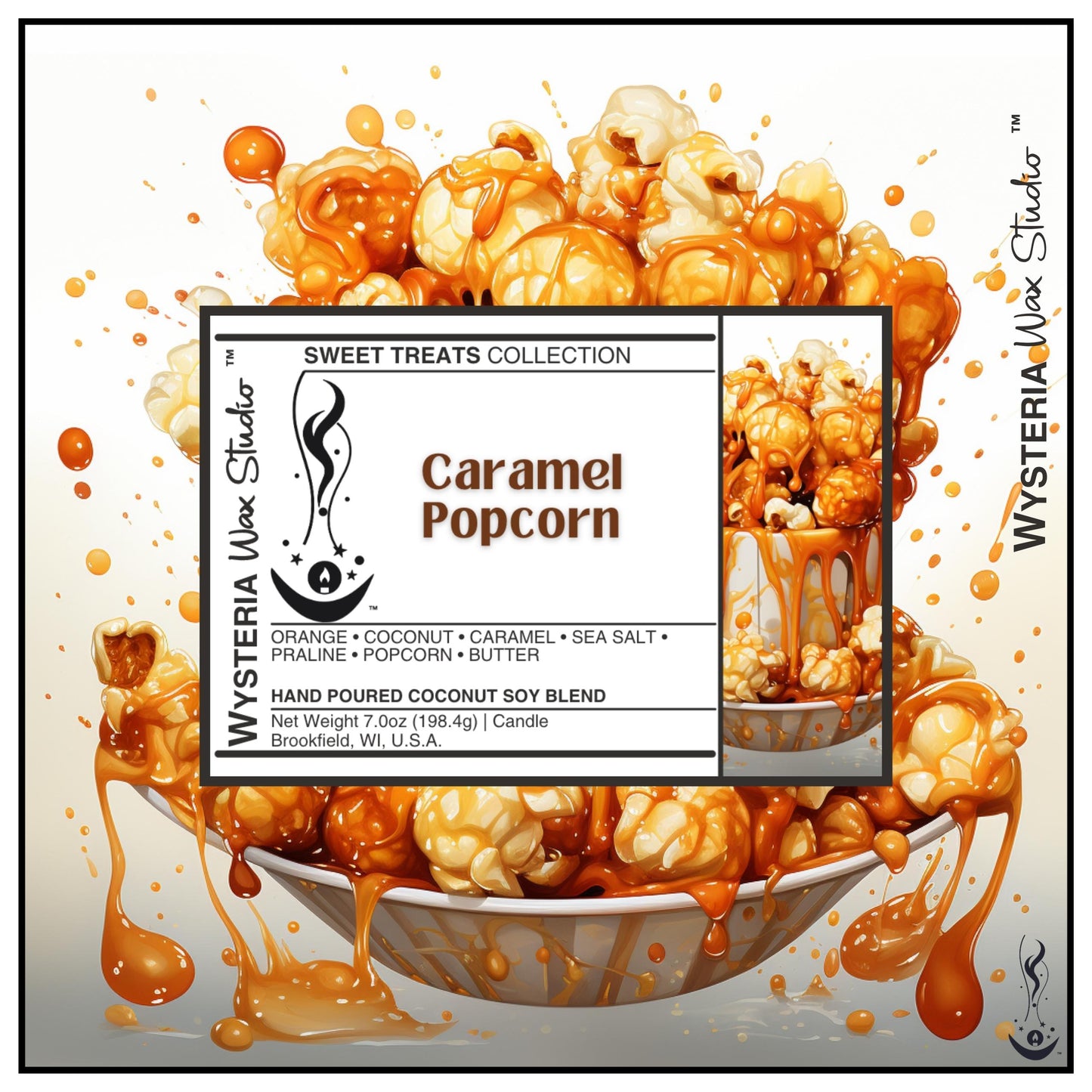 Caramel Popcorn • 7oz Candle