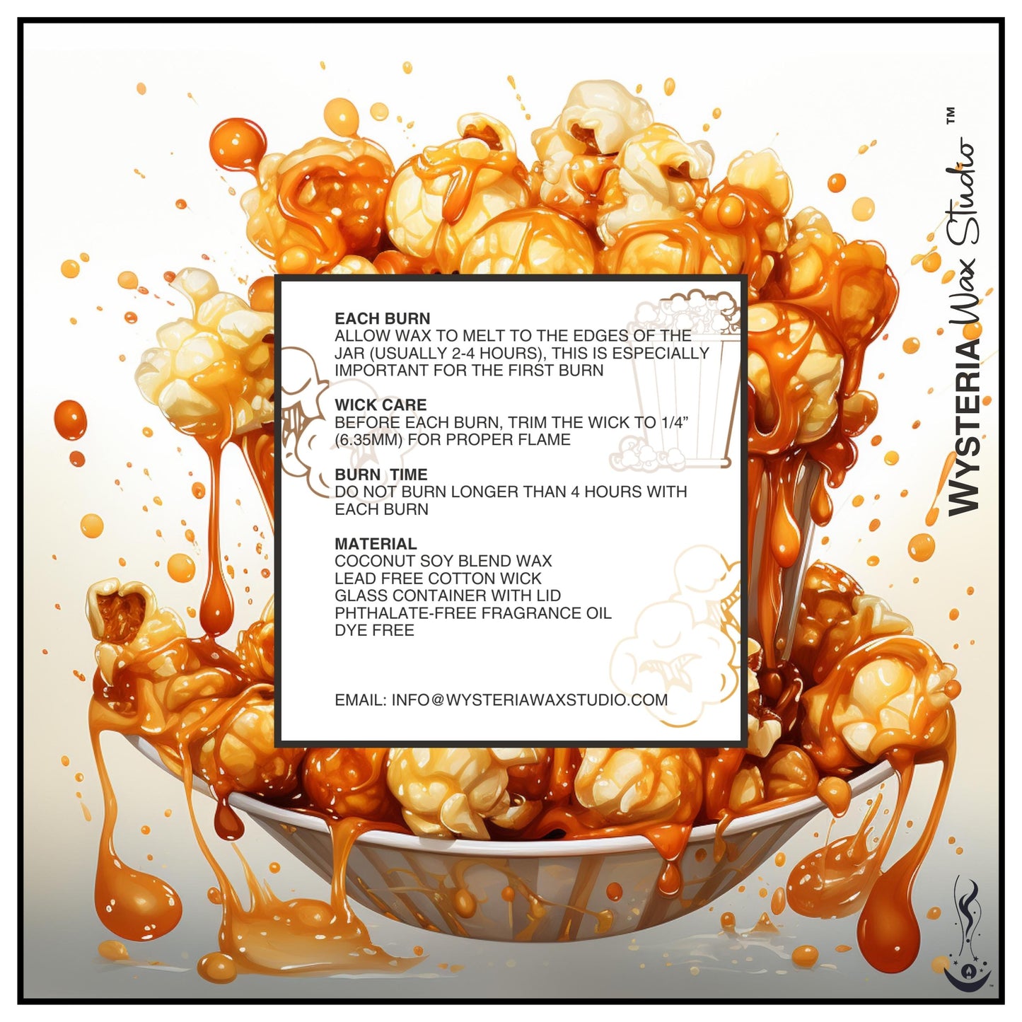 Caramel Popcorn • 7oz Candle