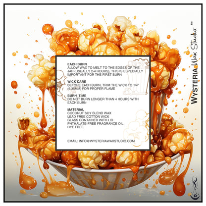 Caramel Popcorn • 7oz Candle