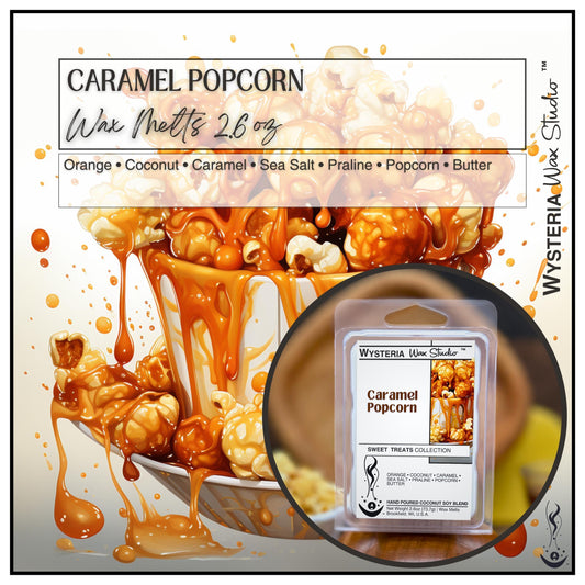 Caramel Popcorn • 2.6oz Melts