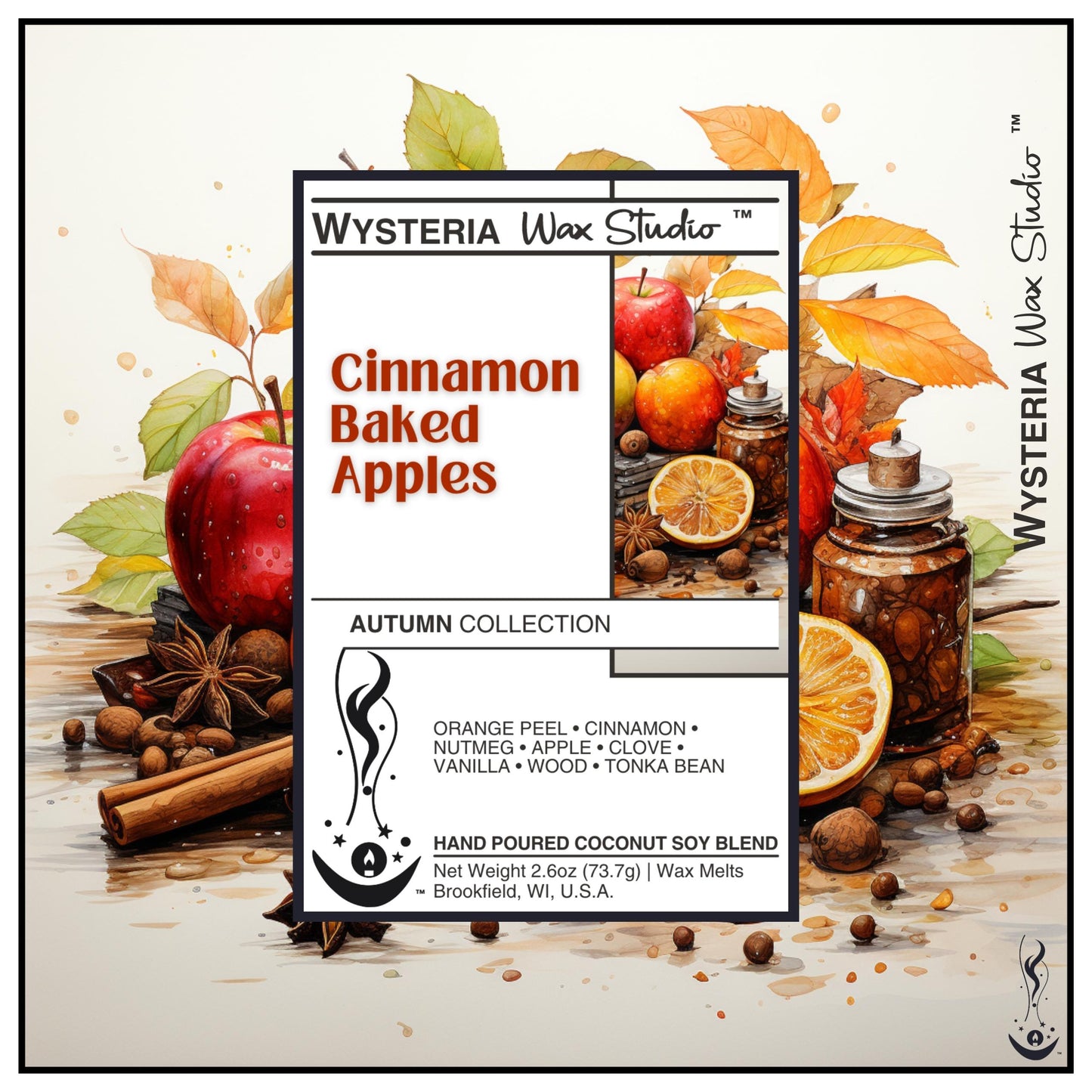 Cinnamon Baked Apples • 2.6oz Melts