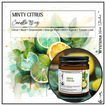 Minty Citrus • 7oz Candle