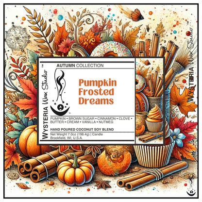 Pumpkin Frosted Dreams • 7oz Candle