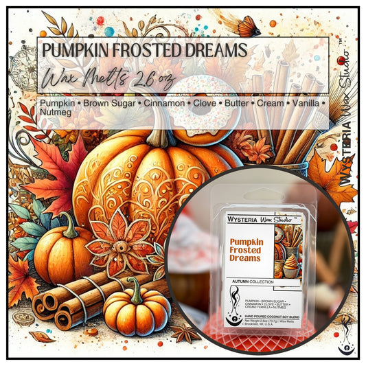 Pumpkin Frosted Dreams • 2.6oz Melts