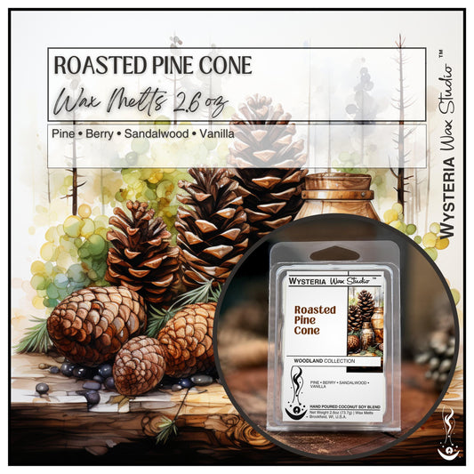 Roasted Pine Cone • 2.6oz Melts