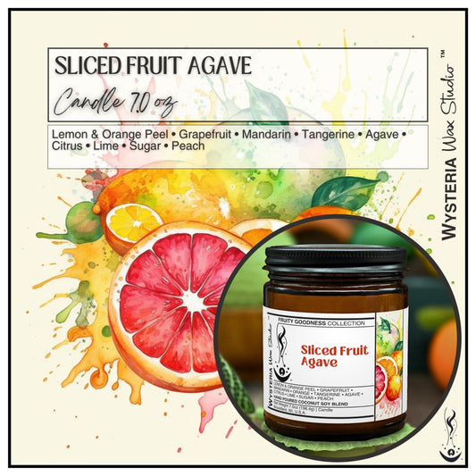 Sliced Fruit Agave • 7oz Candle