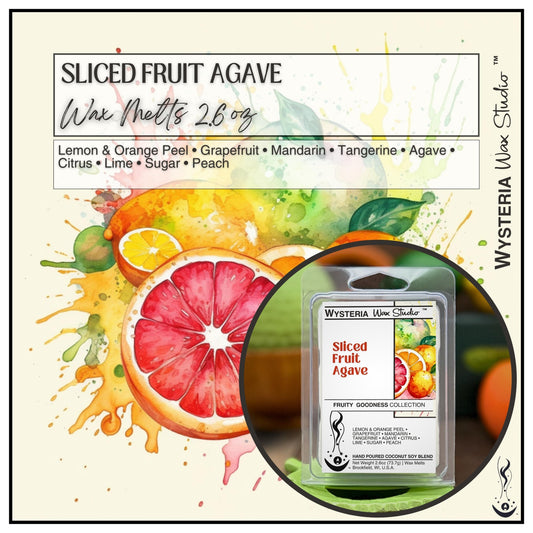 Sliced Fruit Agave • 2.6oz Melts