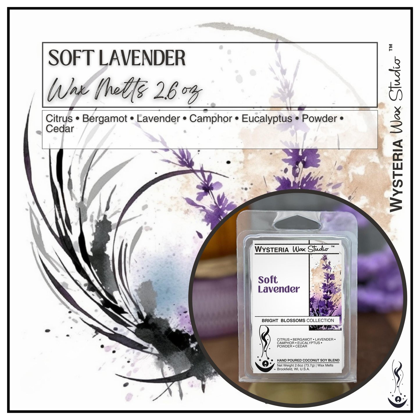 Soft Lavender • 2.6oz Melts