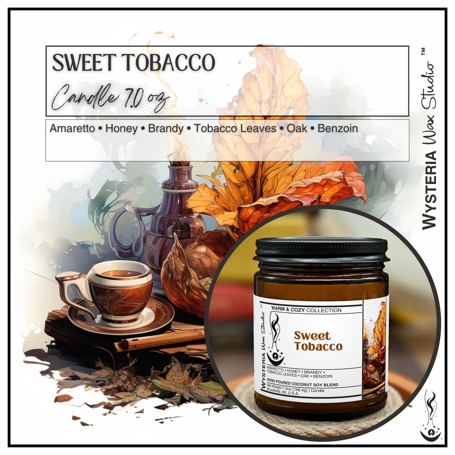 Sweet Tobacco • 7oz Candle