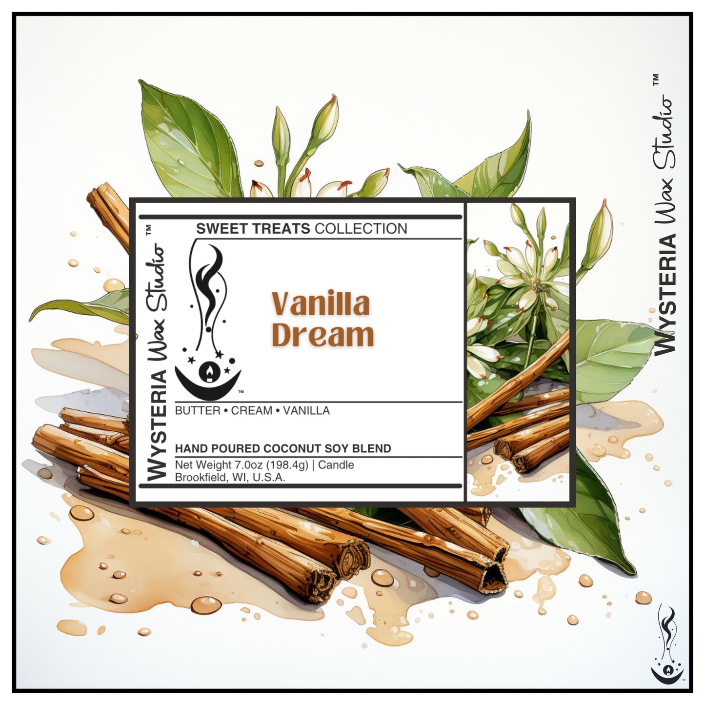 Vanilla Dream • 7oz Candle