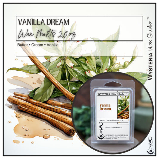 Vanilla Dream • 2.6oz Melts