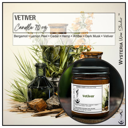 Vetiver • 7oz Candle